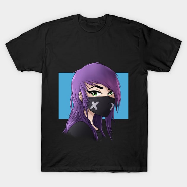 Mask Girl T-Shirt by Stranger Attire